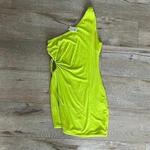 Luna B neon swim coverup